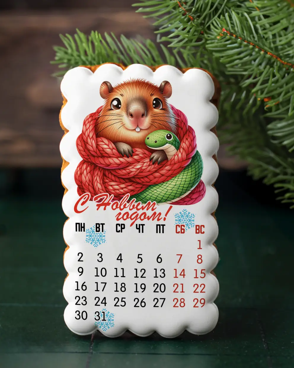 Новый Год 2025 (7-12 (Календарь))